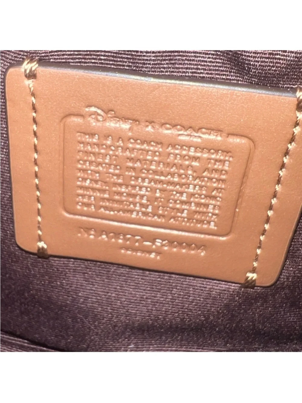 COACH Black Leather Mickey Wristlet Pouch collectable hard to find large.